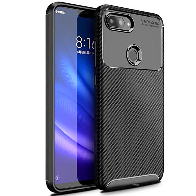 

TPU чехол iPaky Kaisy Series для Xiaomi Mi 8 Lite (Черный) 691268