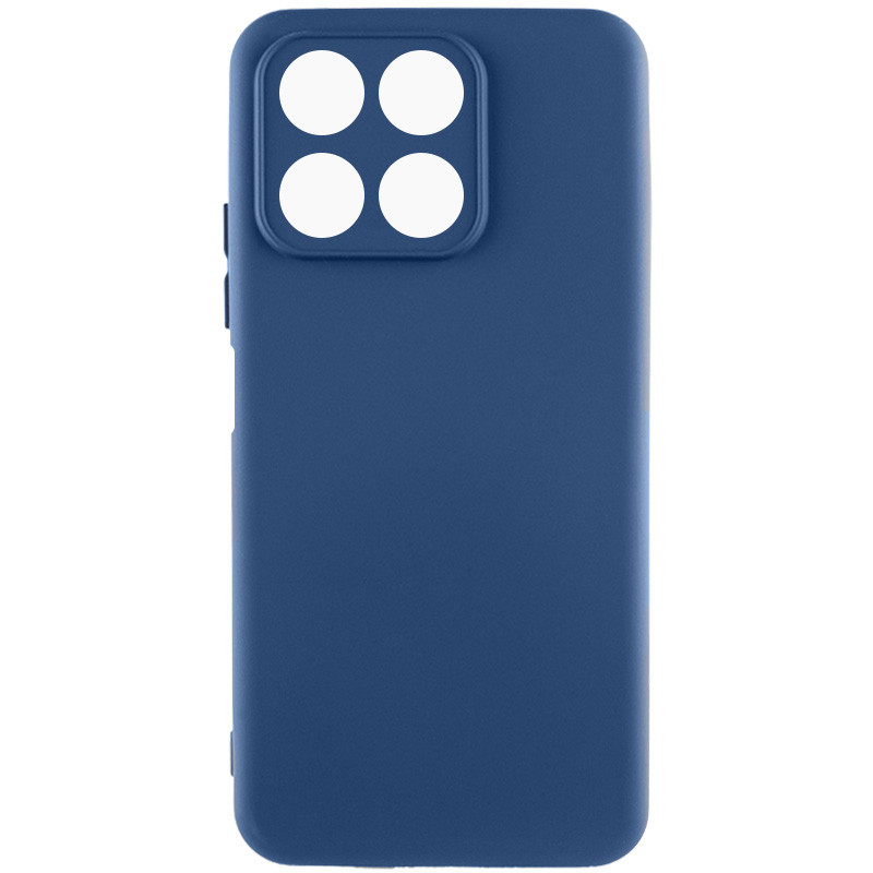 Чехол Silicone Cover Lakshmi Full Camera (A) для Huawei Honor X8a (Синий / Navy Blue)