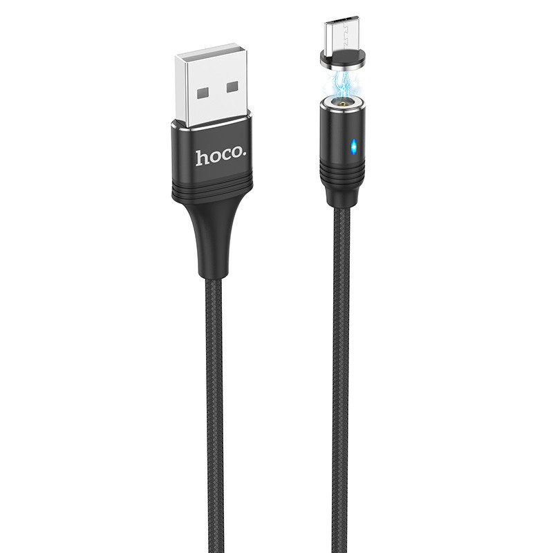 

Дата кабель Hoco U76 "Fresh magnetic" MicroUSB (1.2m) (Чорний) 927875