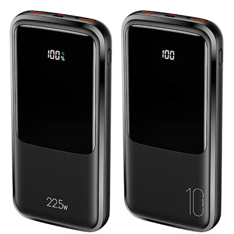 Портативное ЗУ Usams US-CD161 PB58 Dual QC3.0+PD 22.5W Digital Display 10000 mAh