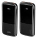 Портативное ЗУ Usams US-CD161 PB58 Dual QC3.0+PD 22.5W Digital Display 10000 mAh