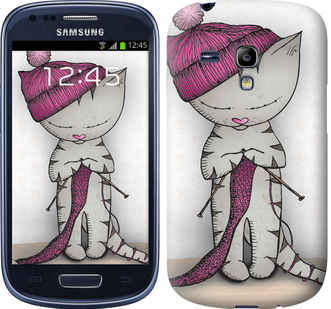 

Чехол Кошка рукодельница для Samsung Galaxy S3 mini 584088