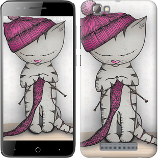 

Чохол Кішка рукодільниця на ZTE A610 584512