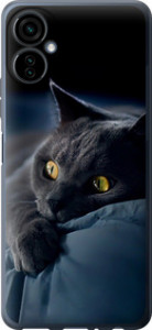 Чохол Димчастий кіт на Tecno Camon 19 Neo CH6i
