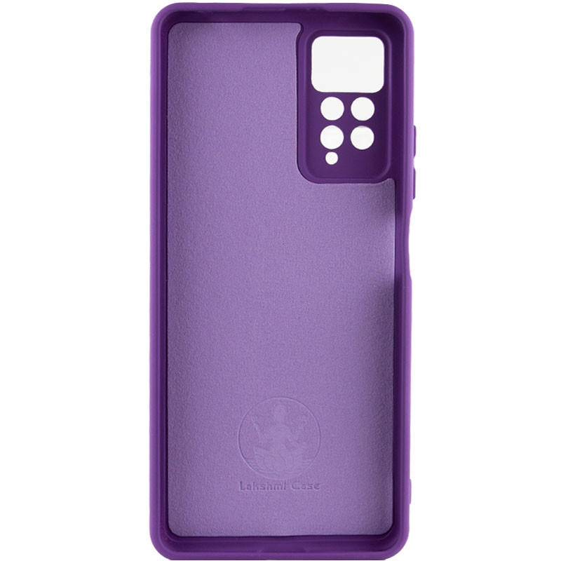 Фото Чохол Silicone Cover Lakshmi Full Camera (A) на Xiaomi Redmi Note 11 Pro 4G/5G / 12 Pro 4G (Фіолетовий / Purple) на vchehle.ua