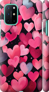 

Чехол Сердечки 4 для OnePlus 8T 1646413