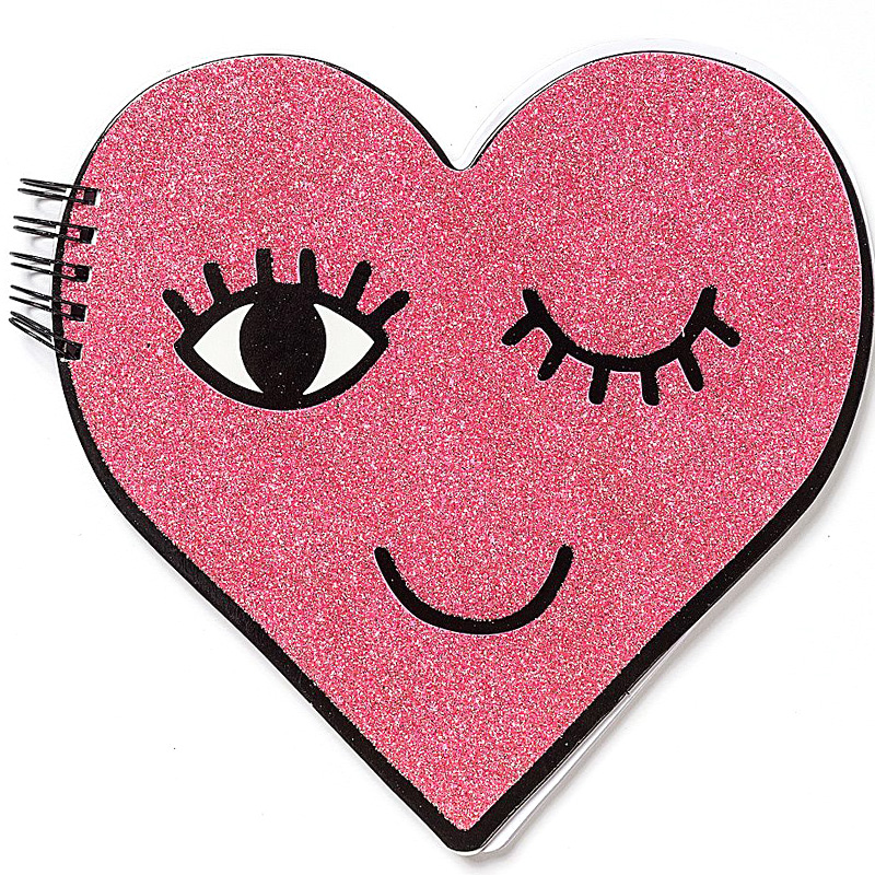 Блокнот для записей на пружине My Style Design (Heart)