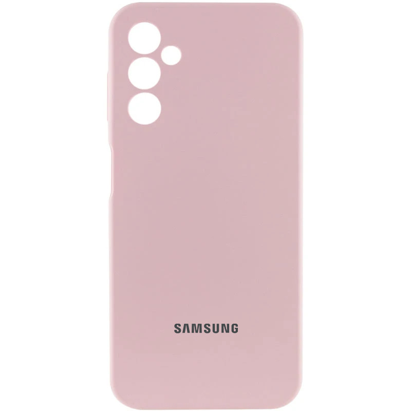 Чохол Silicone Cover Lakshmi Full Camera (AA) with logo на Samsung Galaxy A25 5G (Рожевий / Pink Sand)