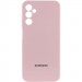 Чохол Silicone Cover Lakshmi Full Camera (AA) with logo на Samsung Galaxy A25 5G (Рожевий / Pink Sand)