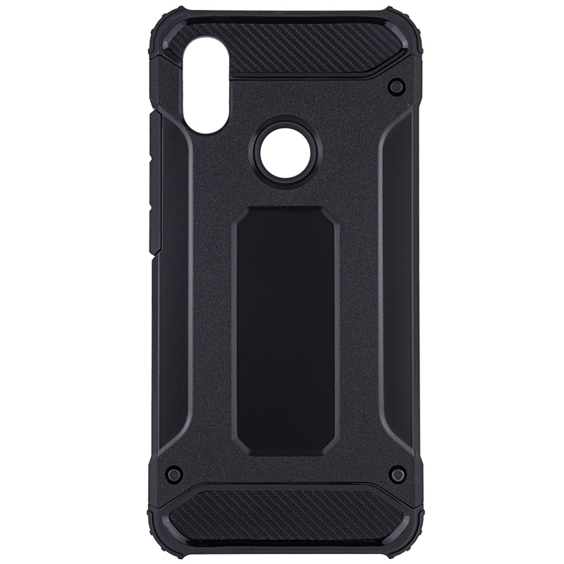 

Броньований протиударний TPU+PC чохол SPIGEN (HC) на Xiaomi Redmi Note 6 Pro (Чорний) 665742