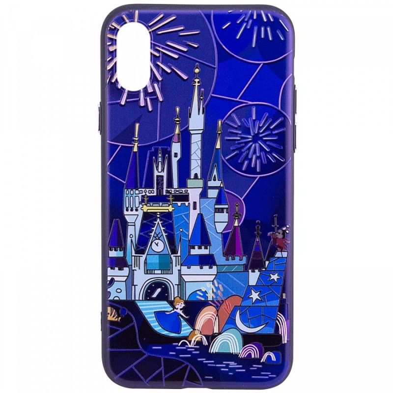 

TPU+PC чехол YCT тиснение для iPhone X (5.8") (Сказочный город) 544046