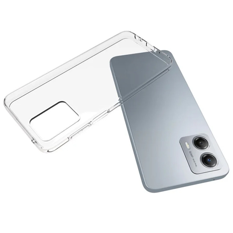 Фото TPU чохол Epic Transparent 1,5mm на Motorola Moto G24 / G04 / E14 (Безбарвний (прозорий)) на vchehle.ua