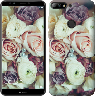 

Чохол Букет троянд для Huawei Y7 Prime (2018) 669633