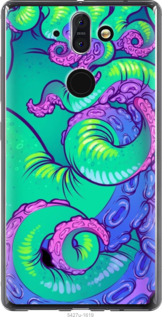 

Чохол Психодел щупальца осьминог для Nokia 8 Sirocco 1408864