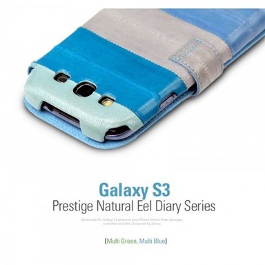 Кожаный чехол Zenus Prestige Natural Eel Diary Series для Samsung Galaxy S3 GT-i9300