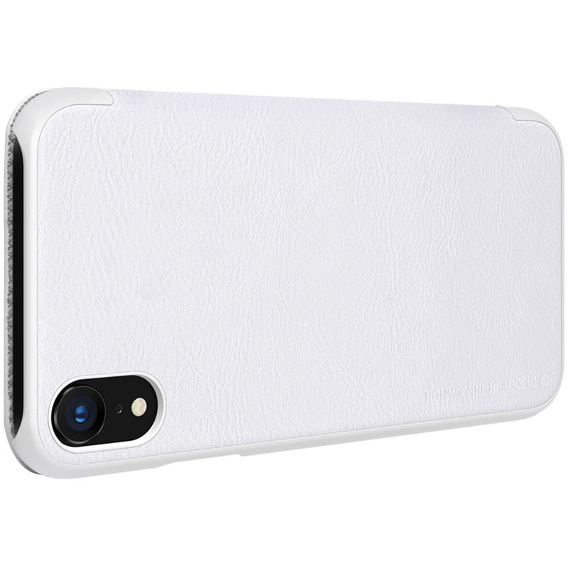 Кожаный чехол (книжка) Nillkin Qin Series для Apple iPhone XR (6.1") в магазине vchehle.ua