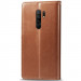 Фото Шкіряний чохол-книжка GETMAN Gallant (PU) для Xiaomi Redmi 9 (Коричневий) на vchehle.ua