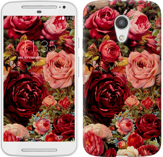 

Чехол Цветущие розы для Motorola Moto G2 235953