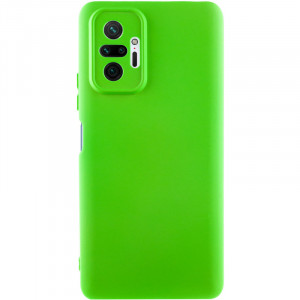 Чехол Silicone Cover Lakshmi Full Camera (A) для Xiaomi Redmi Note 10 Pro