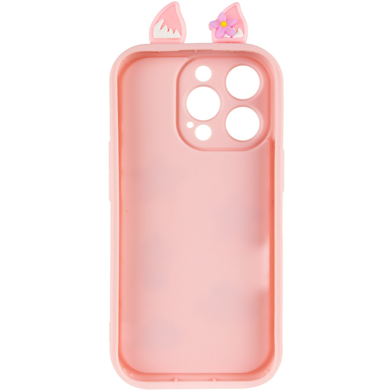 Фото Чохол TPU Toys Case with Ears на Apple iPhone 14 Pro Max (6.7") (Light Pink) в маназині vchehle.ua