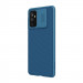 Фото Карбонова накладка Nillkin Camshield (шторка на камеру) на Samsung Galaxy M52 (Синій / Blue) в маназині vchehle.ua