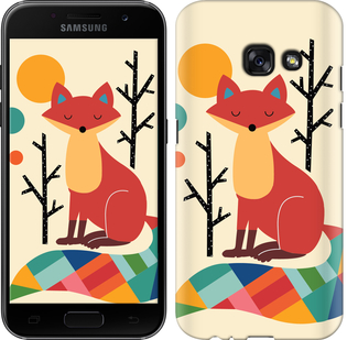 

Чохол Rainbow fox на Samsung Galaxy A3 (2017) 576782