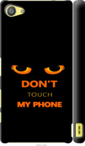 Чехол Don't touch the phone для Sony Xperia Z5 Compact E5823