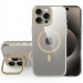 Фото Чехол TPU Space Case Apex with Magnetic Safe для Apple iPhone 15 Pro (6.1") (Gold) на vchehle.ua