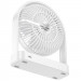 Заказать Настольный вентилятор Hoco HX65 ultra-thin desktop fan 2000 mAh (White) на vchehle.ua