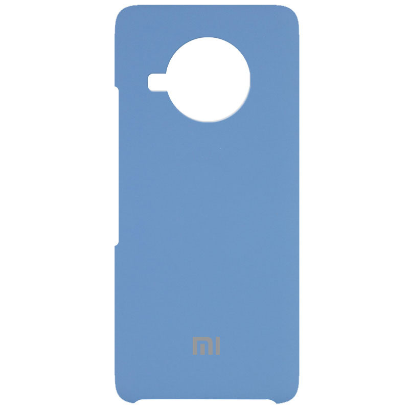 Чехол Silicone Cover (AAA) для Xiaomi Mi 10T Lite / Redmi Note 9 Pro 5G (Синий / Denim Blue)