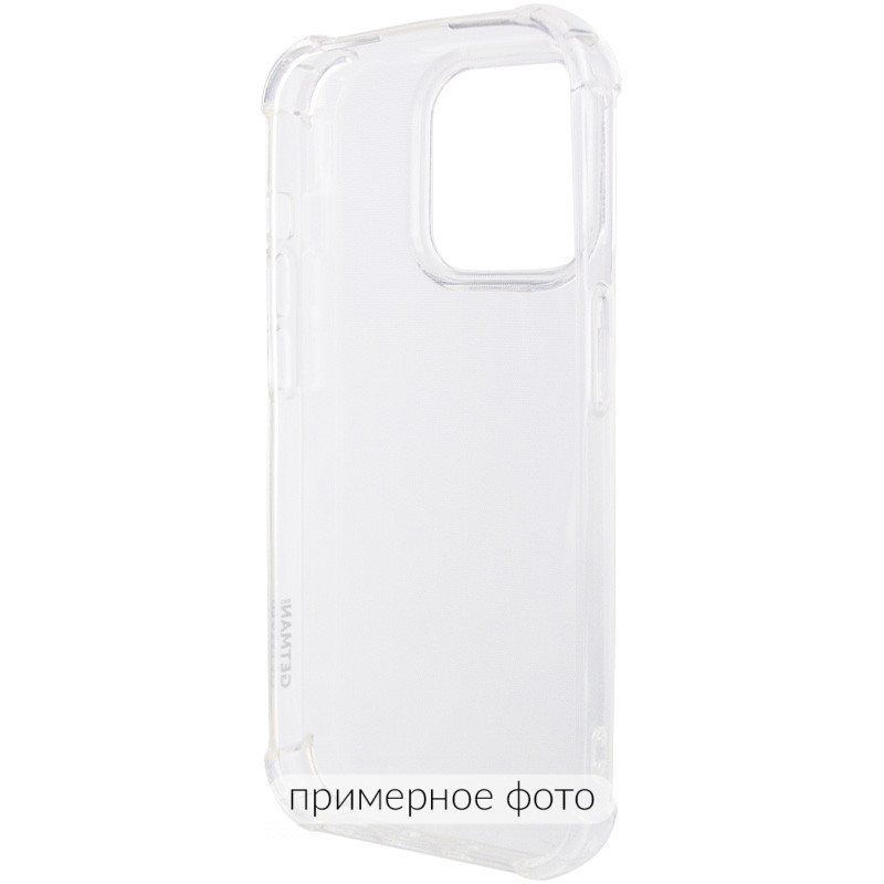 Купить TPU чехол GETMAN Ease logo усиленные углы для Apple iPhone 17 Pro (6.3") (Бесцветный (прозрачный)) на vchehle.ua