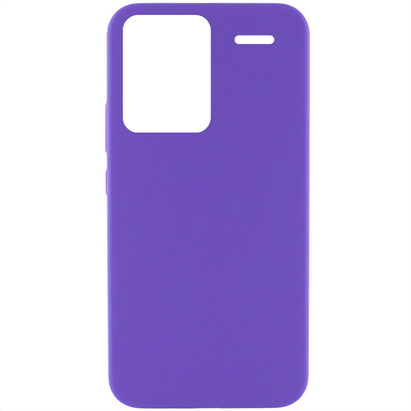 Чохол Silicone Cover Lakshmi (AAA) на Xiaomi Redmi Note 13 Pro+ (Фіолетовий / Amethyst)