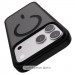 TPU+PC чохол Metal Buttons with Magnetic Safe Colorful на Apple iPhone 17 (6.3") (Чорний / Black) в магазині vchehle.ua