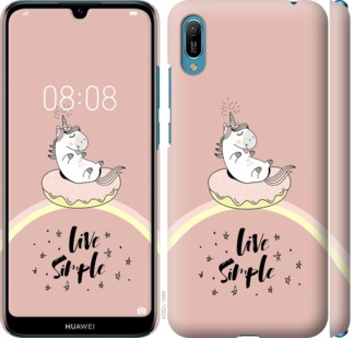 

Чехол Единорожка в пончике для Huawei Y6 2019 719578