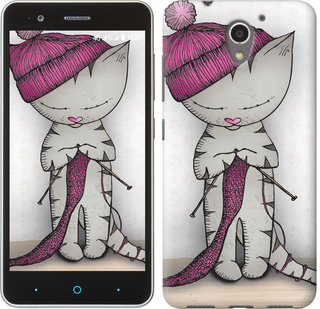 

Чохол Кішка рукодільниця на ZTE A510 584511