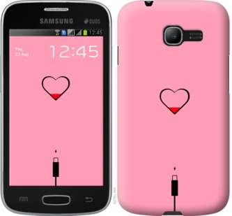 

Чехол Подзарядка сердца1 для Samsung Galaxy Star Plus S7262 730063