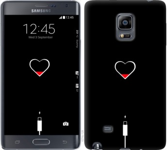 

Чохол Подзарядка сердца для Samsung Note Edge SM-N915 721088