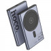 Портативное ЗУ Power Bank Hoco Q32 Bird PD20W с БЗУ 5000 mAh (Metal gray)