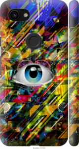 Чехол Абстрактный глаз для Google Pixel 3a