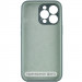 Фото Чехол Silicone Case Full Camera Protective (AA) NO LOGO для Apple iPhone 16 (6.1") (Зеленый / Pine green) на vchehle.ua