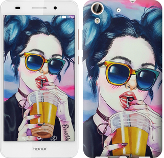 

Чехол Арт-девушка в очках для Huawei Honor 5A 247189