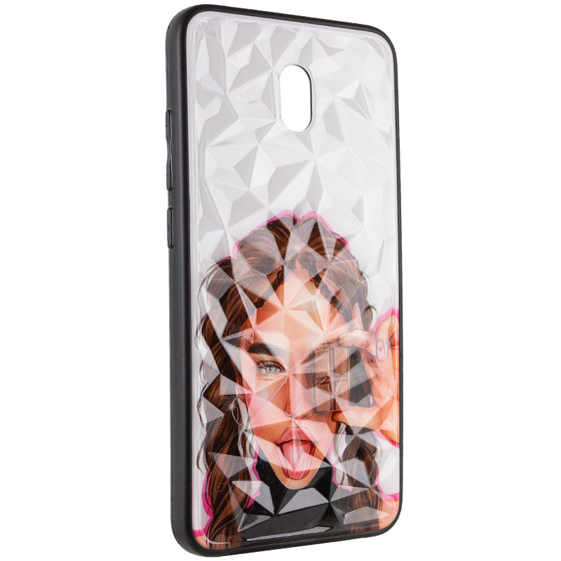 TPU+PC чехол Prisma Ladies для Xiaomi Redmi 8a (Chocolate)