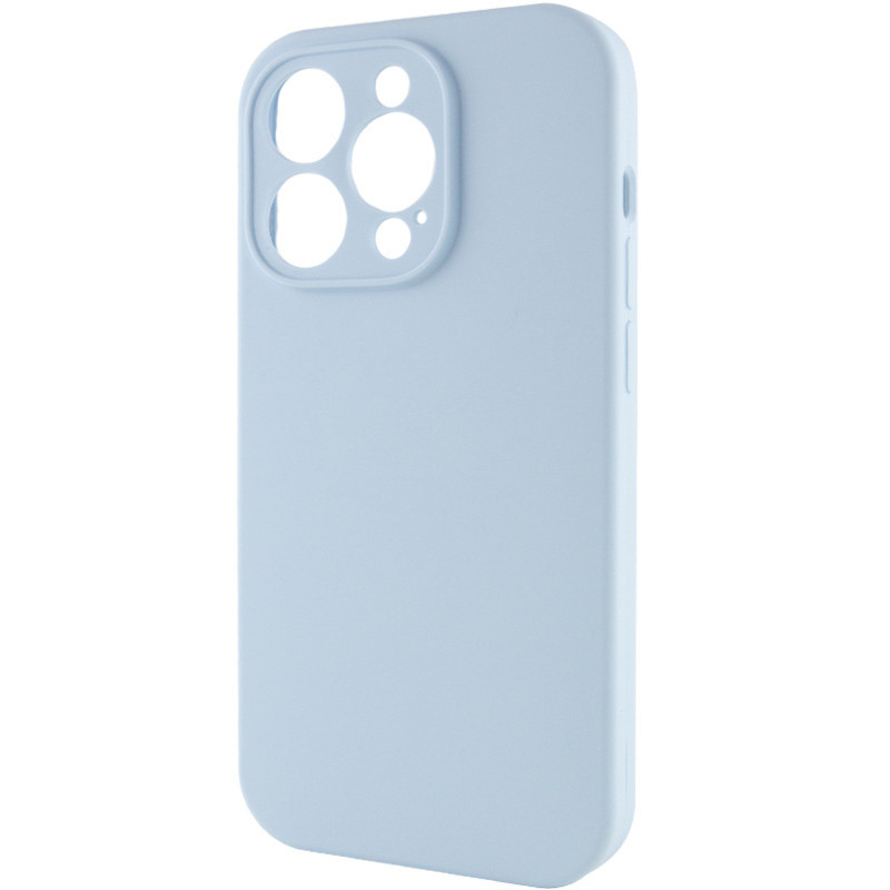 Фото Чохол Silicone Case Full Camera Protective (AA) NO LOGO на Apple iPhone 14 Pro Max (6.7") (Блакитний / Sweet Blue) в маназині vchehle.ua