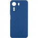 Чохол TPU GETMAN Liquid Silk на Xiaomi Redmi 13C / Poco C65 (Синій / Navy Blue)