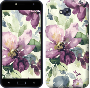 

Чехол Цветы акварелью для Asus ZENFONE 4 SELFIE / ZD553KL 632000