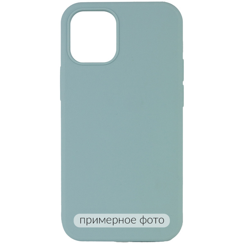 Чехол Silicone Case Full Protective (AA) NO LOGO для Apple iPhone 16 (6.1") (Бирюзовый / Turquoise)