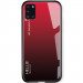 TPU+Glass чехол Gradient HELLO для Samsung Galaxy A31 (Красный)