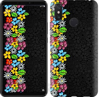

Чохол квітковий орнамент на Xiaomi Mi Max 3 673490