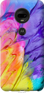 

Чохол Різнокольорові фарби для Motorola Moto G7 968794