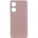 Чехол Silicone Cover Lakshmi Full Camera (AAA) для Oppo A58 4G (Розовый / Pink Sand)